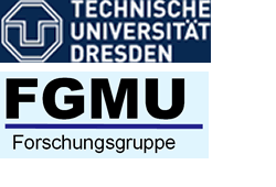 Logo: TU Dresden und FGMU